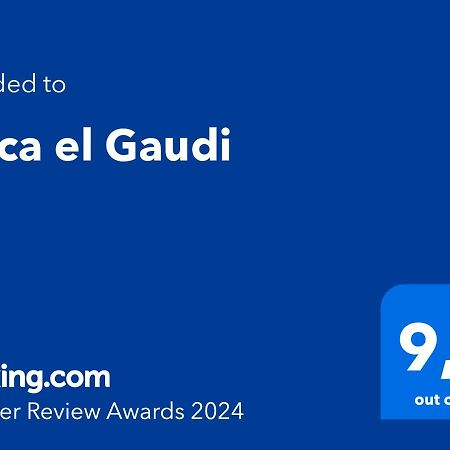 Finca El Gaudi, Casita Catharina L'Ampolla Exteriér fotografie